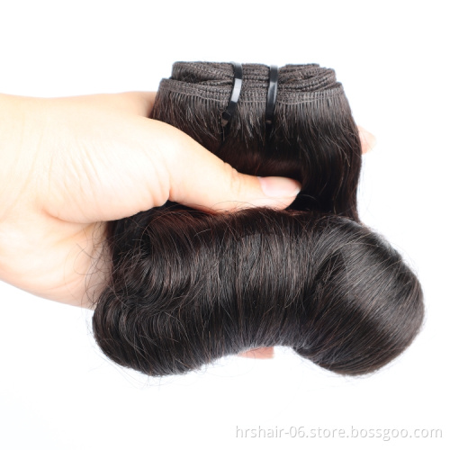 Brazilian funmi egg curly human hair bundles with 2*6 lace closure 100% human hair weave extensions cuticle aligned hair vendors